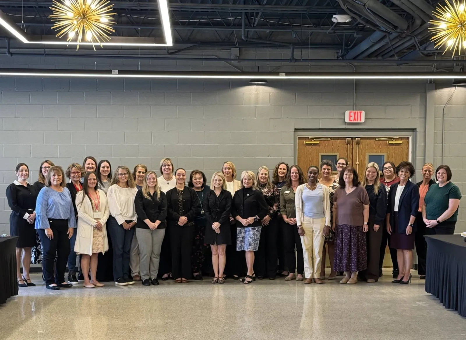 Wadsworth Chamber members together at a Chamber gathering