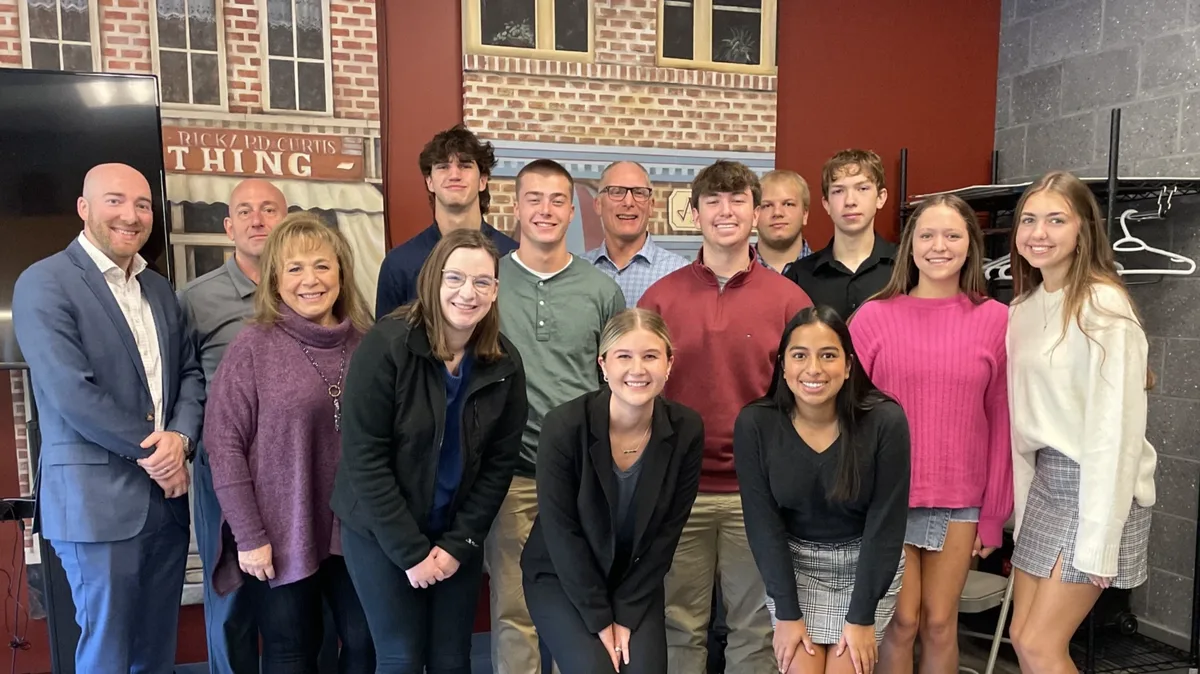 Wadsworth Young Professionals members at a gathering